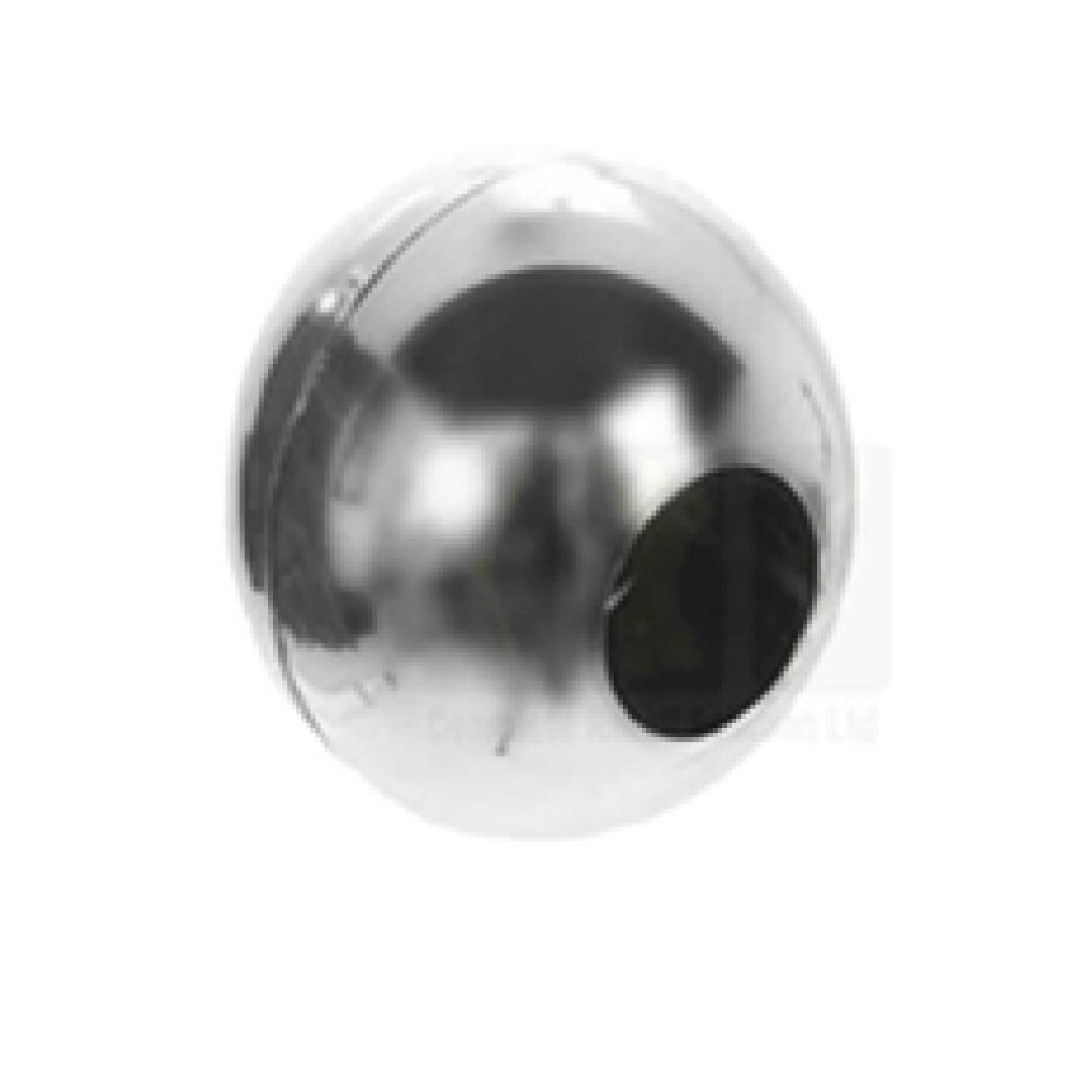 1 X DECORATION BALL, END BALL 25mm Dia-Meter Heavy Duty Hanging Rail Tubing System for Wall, Floor, Ceiling, Roof and Walk-in Wardrobe Chrome Tubing System 25mm or 1 Inch Diameter — image 1