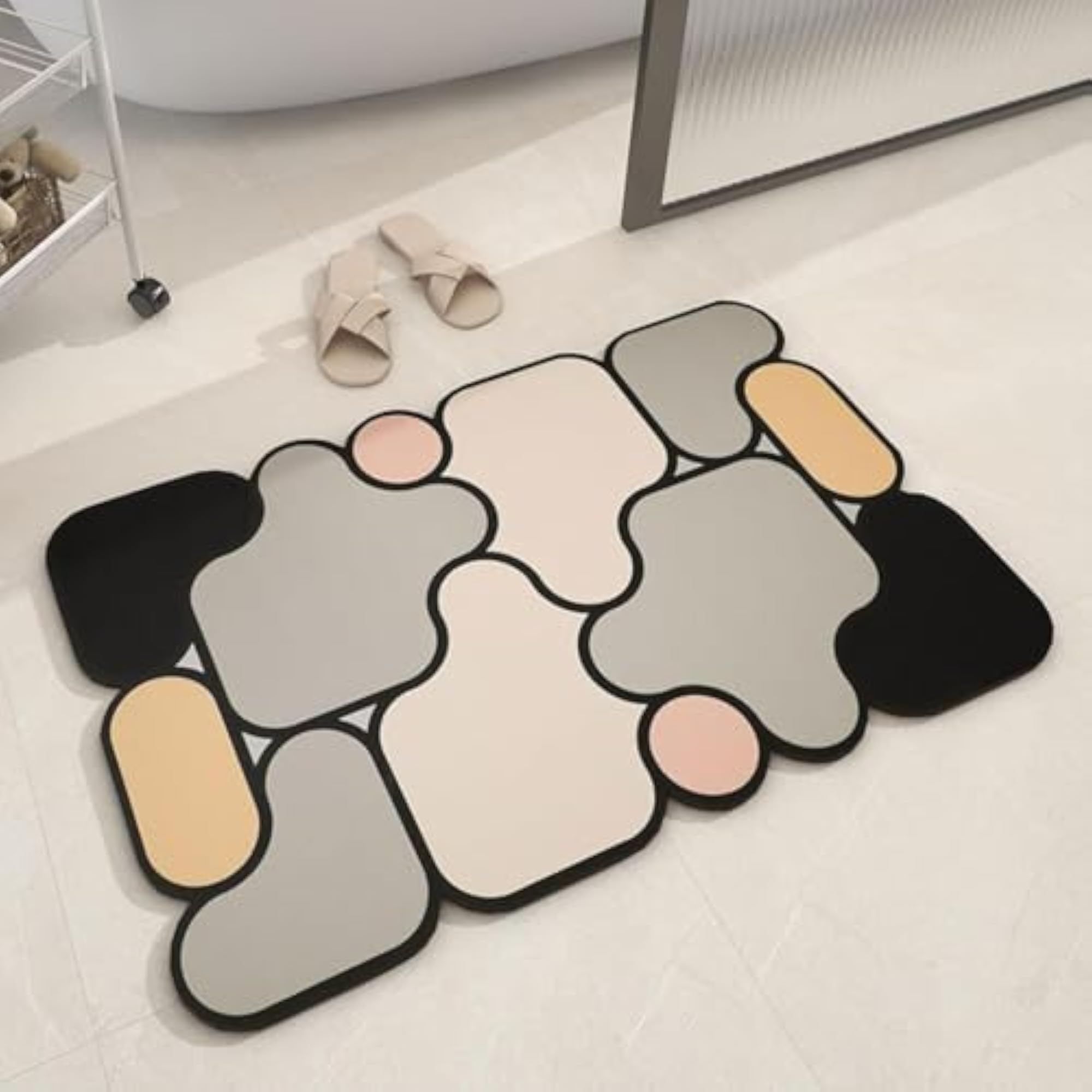 Memory Foam Anti Slip Water Absorbent Bathroom Mat