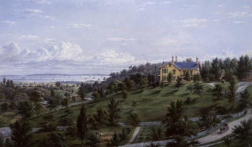 Poster Staten Island William Rickarby lamina vintage para un salon elegante y despacho clasico