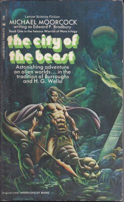 THE CITY OF THE BEAST (orig. WARRIORS OF MARS) B015TRVH2I Book Cover