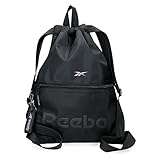 Reebok Linden, Equipaje Bolsa De Mensajero Mujer, Negro (Black), Mochila Saco