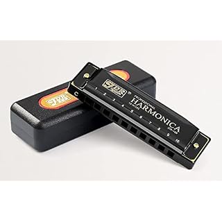 Harmonica Clé 10 orifices orgue harpe instrument professionnel C Tone Blues gaita harmonica avec cas Puzzle enfants - Les Beatles, Paul McCartney, John Lennon, RIngo Starr, George Harrison Harmonica Clé 10 orifices orgue harpe instrument professionnel C Tone Blues gaita harmonica avec cas Puzzle enfants – Image 4