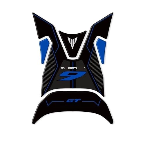 Moto Scratch Pad Autocollant Anti-Rayures pour Bouchon Réservoir Tracer 9 GT 21-23