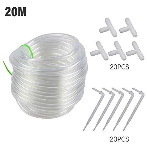 Lzdingli Irrigation Dripper Transparent Pvc Automatic Watering Device Accessories, Superfine Water Pipe For Plant Waterer, For Outdoor Indoor Plants Watering System