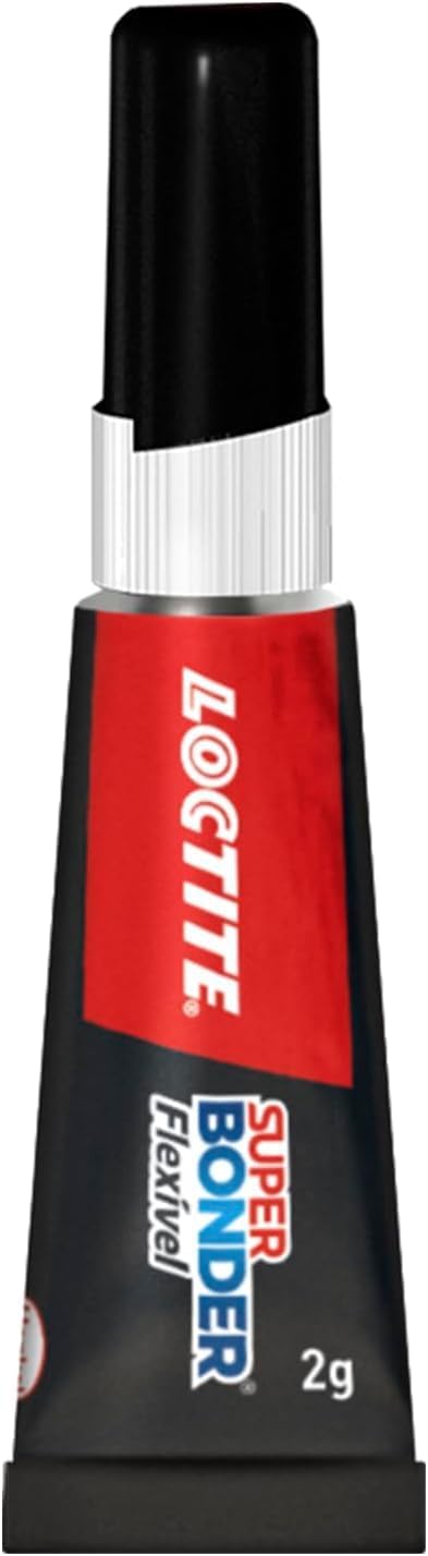 Loctite Super Bonder Power Gel, Cola Transparente com Fórmula Especial Flexível, Super Forte, Supercola Para Todos os Tipos de Materiais, 1x2g