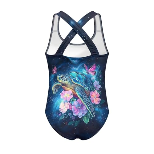 Image of Girls One Piece Swimsuits Size 5-14 Kawaii Gymnastics Leotard for Beach Vacations