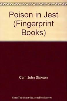 Hardcover Poison in Jest (Fingerprint Books) Book