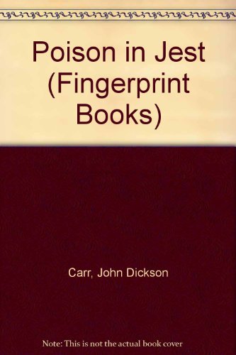 Poison in Jest (Fingerprint Books) 0241897181 Book Cover