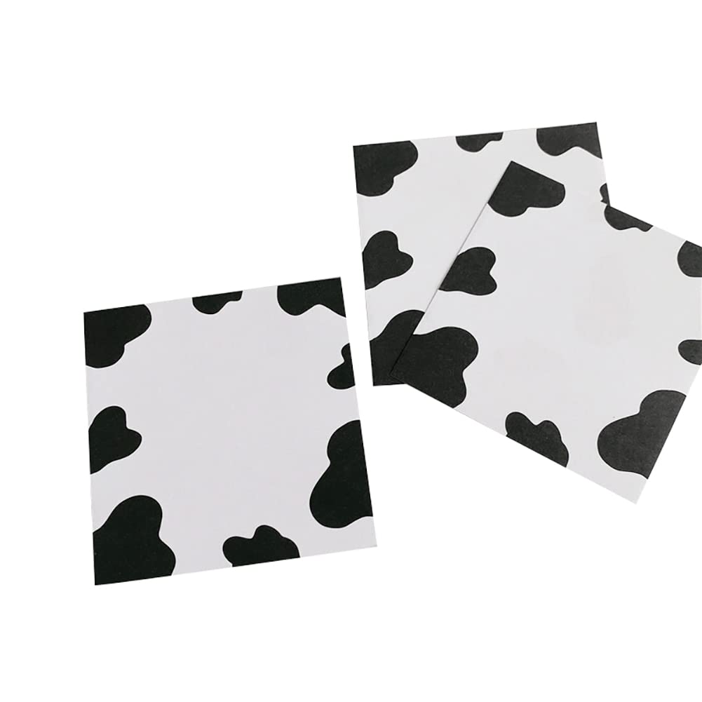 Papier imprimé vache en mini notes vierges pour ne plus oublier vos idées - 2