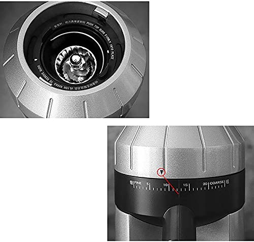 WGLL Kaffeemühle, elektrische Kaffeebohnenschleifer mit Design für einfache Reinigung, präzise Schleifeinstellung für… – Bild 5