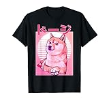 Photo Gallery dogecoin camicia kawaii anime giapponese vaporwave retro maglietta Photo Gallery dogecoin camicia kawaii anime giapponese vaporwave retro maglietta