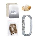 PSKOOK Flint and Steel Single High Carbon Steel Fire Striker English Flint Stone Pocket Fire Bellows Emergency Jute Tinder Bushcraft