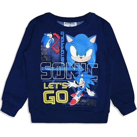 Sweat-Shirt Sonic Bleu Marine Cover