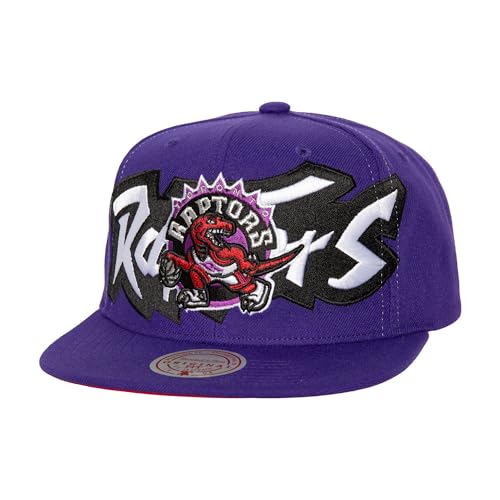 Casquette Toronto Raptors Mitchell & Ness ajustable pour un maintien parfait