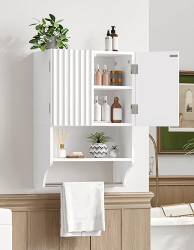 Zeibospri 3-Tier Fluted Bathroom Wall Cabinet Review: A Comprehensive Look at This Over-the-Toilet Organizer