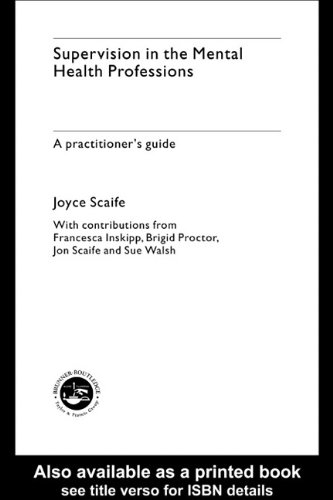 Supervision in Clinical Practice: A Practitioner's Guide