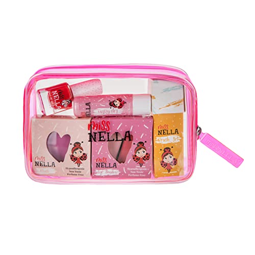 MISS NELLA Bolsa de maquillaje para niñas de FESTIVE PICKS para niños, jugar a disfrazarse, como momia