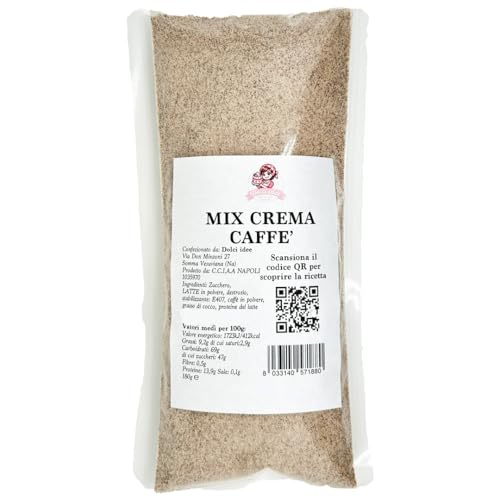 Mix Crema Caffè 180g – Preparato Istantaneo per Crema Fredda