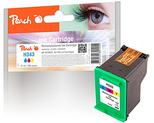 Peach Print Head Colour, Compatible with HP C8766EE, No. 343