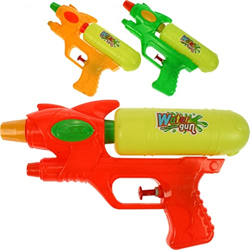 3er Set Wasserpistole Klein mit 100 ml Wasser Tank Spritzpistole Wassergewehr 20 cm Spielzeug Wasserspritzpistole 0,1l Fassungsvermögen
