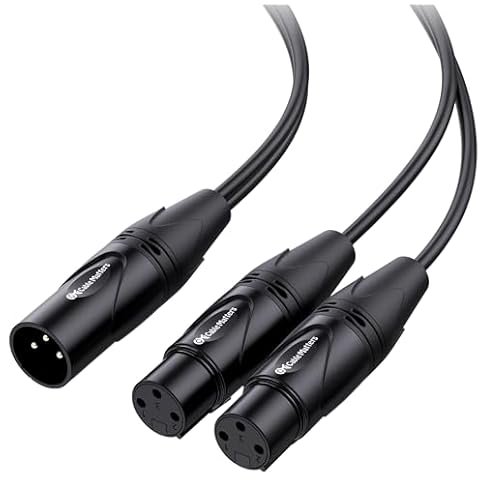 Cable Matters XLR Splitter Y Cable 0.5m Cover