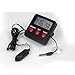 Ytian Kit Thermomètre/Hygromètre Digital Numérique Max/Min avec Sondes Externes pour Terrarium à Reptiles