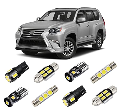 Kit de Luces LED Interiores Blancas para Lexus GX460 2010-2017 miniatura 1