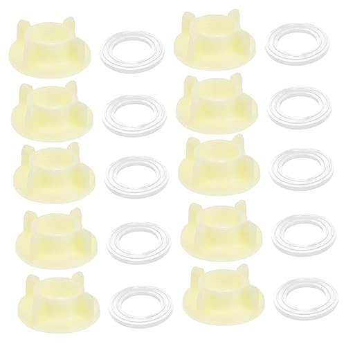 Jojofuny 30 Sets Kunststoff Kontermuttern Set