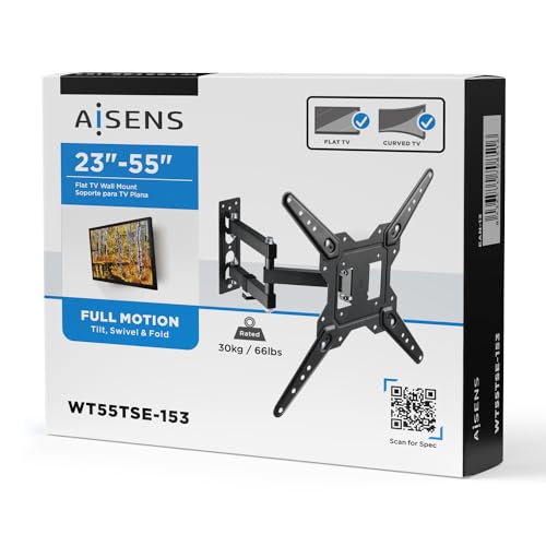 Support Eco Pivotant AISENS WT55TSE-153 structure acier robuste 30Kg - 6