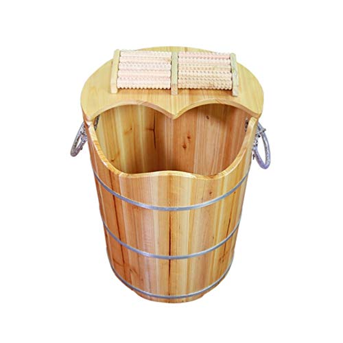 Spa de pies de madera natural BABYCE para hogar miniatura 3