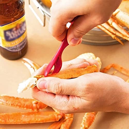 20Pcs Crab Legs Crackers - Crackers Picks Tools Set for Lobster, Crab, Crawfish, Prawns, Shrimp, Easy Opener Shellfish picks knife, Seafood Tools - Image 4