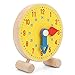 Giocattolo Modello Orologio, Giocattolo per Asilo in Legno di Alta qualità per Bambini
