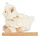 Bearington Baby Sweet Alma Plush Stuffed Animal Llama with Rattle, 6 inches - Stuffed Animal Rattle Toy