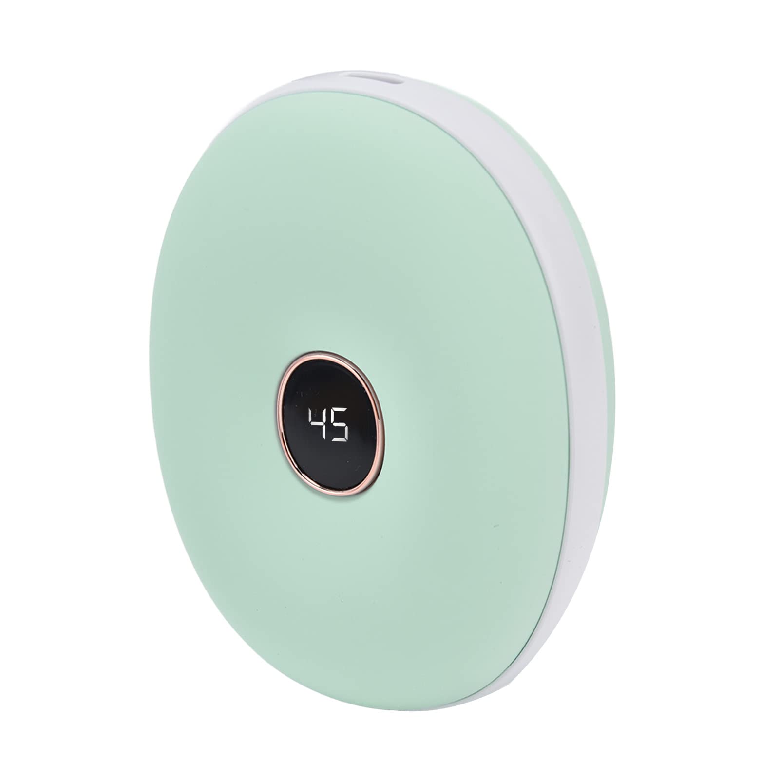 Scaldamani ricaricabile Scaldamani elettrico Mini scaldamani Riscaldamento doppio lato Controllo intelligente della temperatura Ricarica USB Riscaldatore portatile per attività