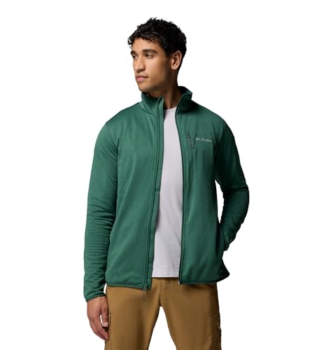 Image of Columbia Men's Essential Hike Grid Fleece Full Zip