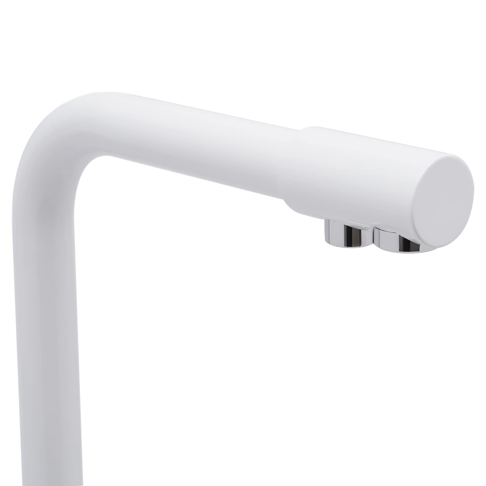 3 Wege Küchenarmatur 360° Drehbar Küchenarmatur Adjustable Temperature Weiß Mischbatterie Trinkwasserhahn Küche Wasserhahn Chrom Küchenarmatur Wasserhahn Wasserfilter Spüle Mischbatterie