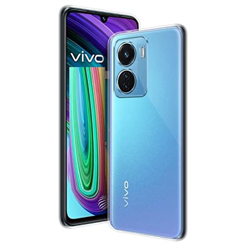 Image of COVERBLACK Transparent Rubber Case Back Cover for vivo V2118 / Vivo Y01 - Transparent