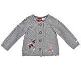 Aufgeppept mit Rehkitz und Blumen Stickerei präsentiert sich diese flotte Trachtenjacke.