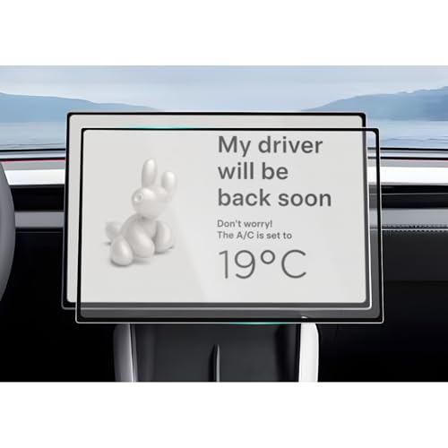 Accessoire Premium Écran Tesla Model Y 2026 Verre de Protection Satiné GAFAT 9H