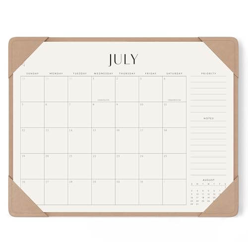 Jotsome Desk Calendar 2026-2027 with Protective Mat, Academic Desk Calendar by Jotsome - Used condition - US$30.09