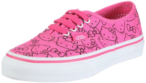 Vans Authentic, Baskets Mode Mixte Enfant - Multicolore (Hellokitty Pink White), 34 EU (3)