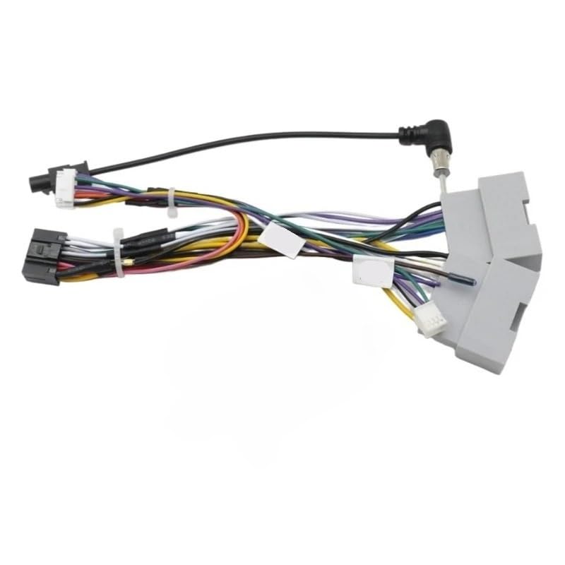 Osłona radia Ramka do radia Adapter ramki panelu radia samochodowego 9 cali, duży ekran, pasuje do Chryslera 300C 2005-2007, 2DIN, montaż panelu audio(Only cable)