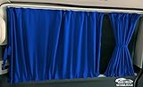 10x Gardinen für die Seiten und für die Heckfenster inkl. Aluprofile und Montagematerial