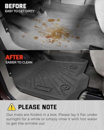 Image of Floor Mat Backrest Cargo Liner Sill Guard for Jeep Grand Cherokee 2011-2021 | TPE All Weather Easy-install & remove Odorless Waterproof No Trim Non-slip Easy-clean Stay in Place Durable Full Set