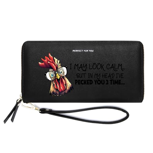 InsWork Animal Theme Customized Women's Wallet,Birthday Gift,Valentine's Day Gift for Mother Wife,Thanksgiving Gift for Parent 1304h