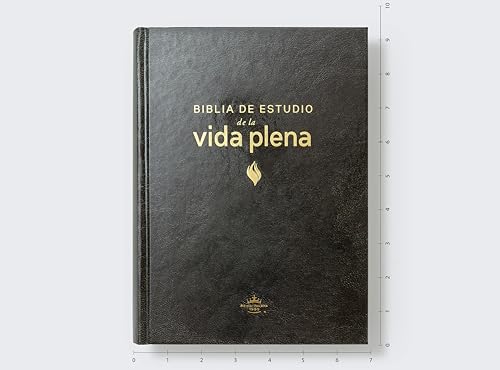 Image of RVR60, Biblia de estudio de la vida plena, Edicion clasica, Tapa dura, Palabras de Jesus en rojo, Comfort Print (Spanish Edition)