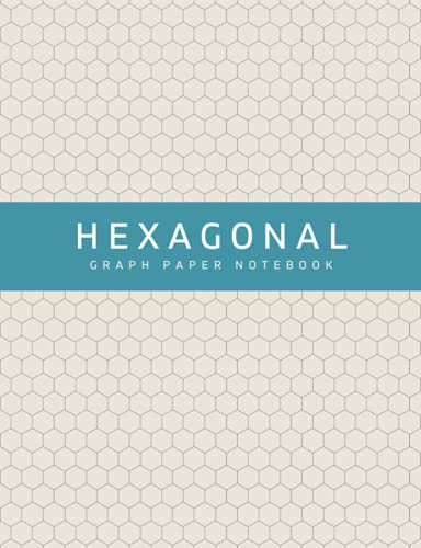 Hexagonal Graph Paper Notebook: Organic Chemistry Notebook Hexagon Graph Grid Paper – 100 Pages, 1/4 Inch Hexagons (Works With Organic Chemistry ... & Chemistry Lab Notebook Gifts (Vol 1) image 2