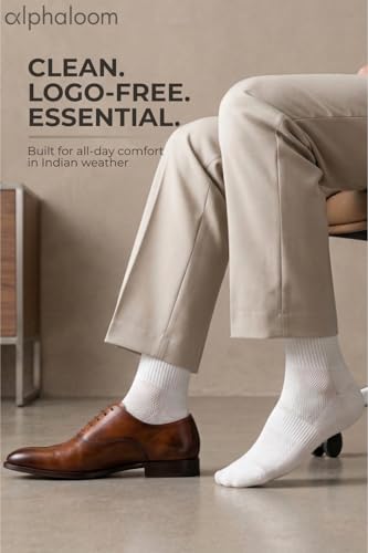 Image of Men's Cotton Rich Ankle Socks Unisex | Soft, Skin Friendly, Terry Cushioned & Breathable | Fits UK 5-11| Combo Packs