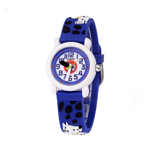 Boy's Girl's Watch,Kids Gift 3D Cartoon Japanese Quartz Silicone Kids Watch, Age 3-10 Toys for 3-15 Year Old Boys Girls Birthday Present for Kids - Best Gifts (Dog)3