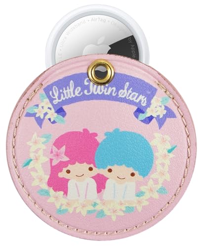 Image of Sonix x Sanrio Keychain Case Compatible with Apple AirTag | Protective Cover Keychain | Hello Kitty & Friends - Floral Little Twin Stars